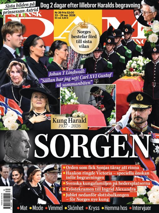 Cover image for Svensk Damtidning